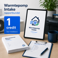 Zakelijke rapportbundel voor installateurs